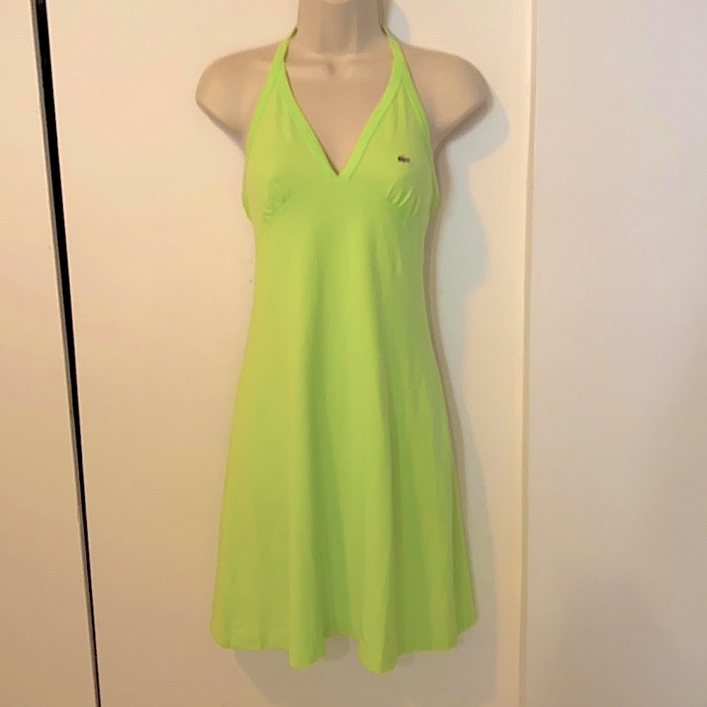 Lacoste A-line Halter Dress